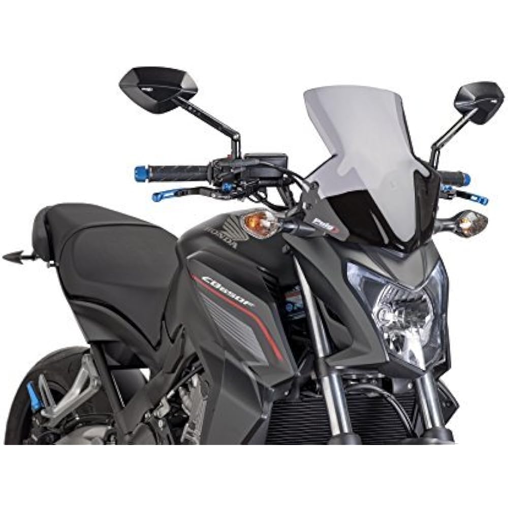 Puig 7010H NEW GENERATION [SMOKE] HONDA CB650F (14-15) Puig Screen Cowl Motorcycle Bike Parts