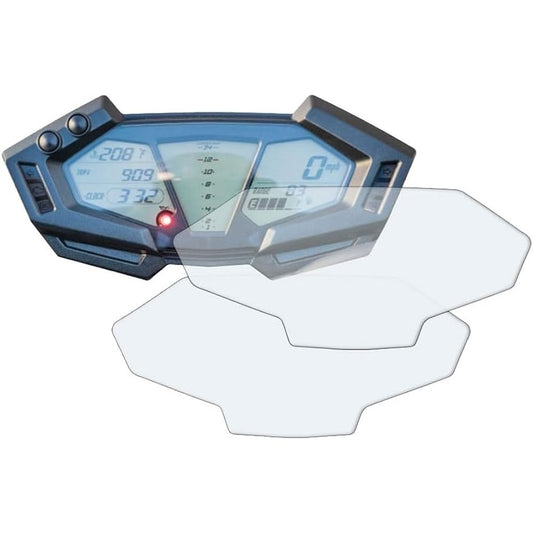 Motorcycle Instrument Film Motorcycle Cluster Scratch Protection Film Dashboard Instrument Speedometer Sticker For Kawasaki Z250 Z400 Z650 Z900 2013-2022 (Color : 5pcs)