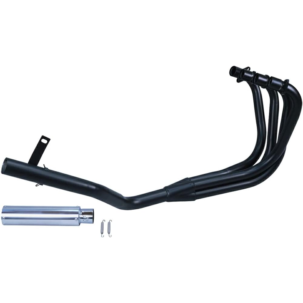 gsx250s Sword Muffler 4 – 1 Tube Black Bar Tex