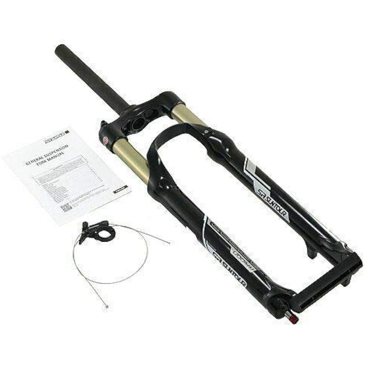 SR SUNTOUR Raidon Fork 29" 100mm Remote Lockout Air QR 9mm Glossy Black #VK1734