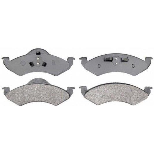 Raybestos SGD820M Service Grade semi -metallic disc brake pad set