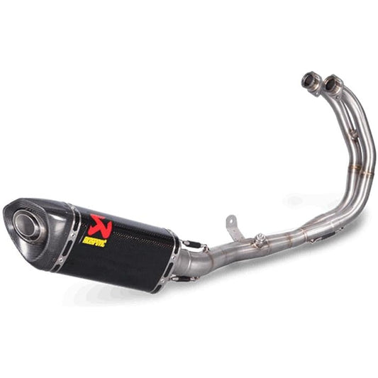 AKRAPOVIC Full Exhaust Muffler Racing Line Carbon YZF-R25 (14-20)/R3 (15-20), MT-25/03 (15-20)