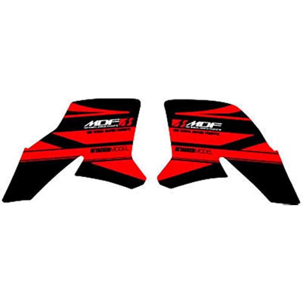 MDF Graphic Kit Shroud Set Attacker Model Red WR250X(08-) MWRX-A-RD-SH