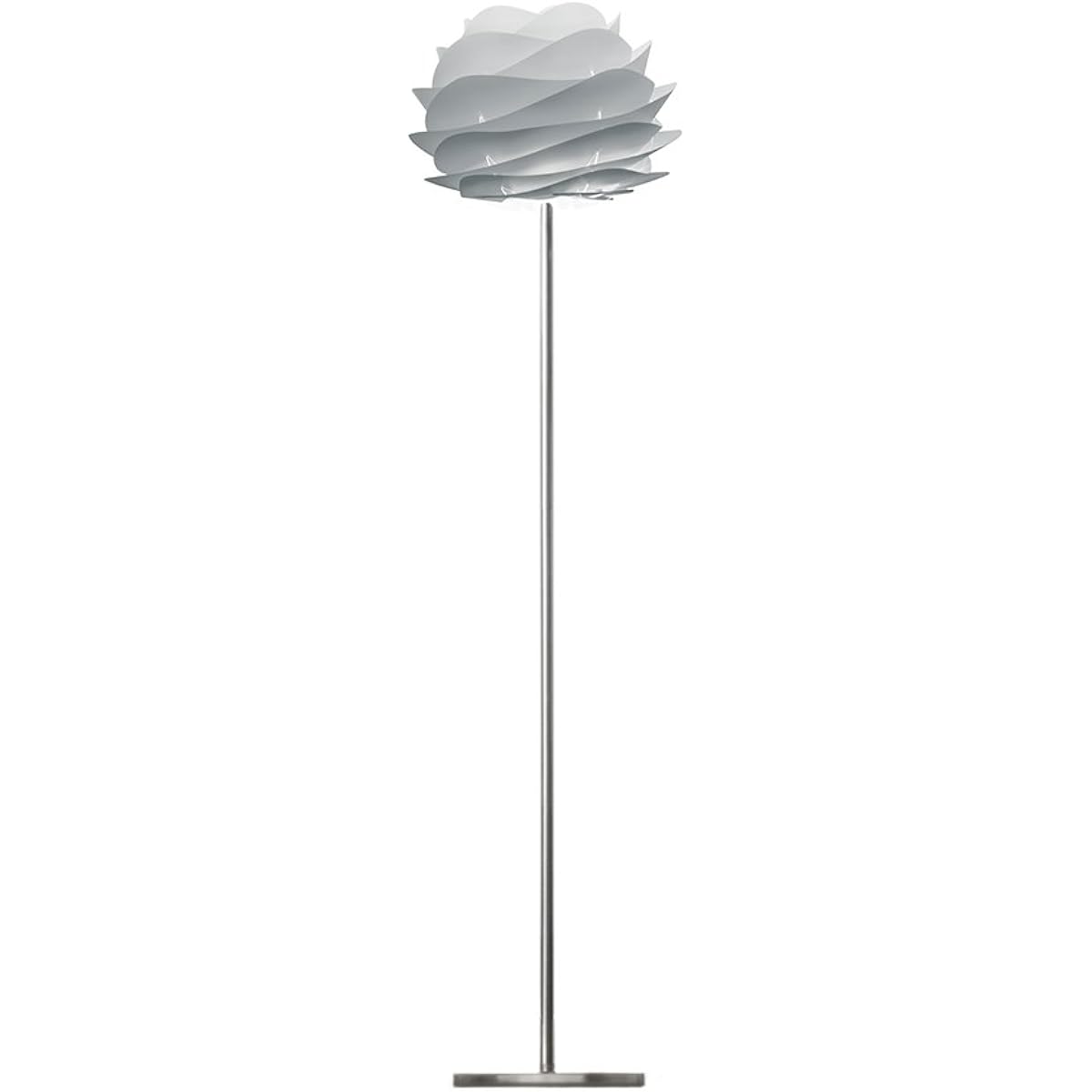 1 floor light - Carmina mini - Carmina mini floor misty gray (silver base) [bulb sold separately] VITA Denmark ELUX 02079-FL-SV 02079-FL-SV