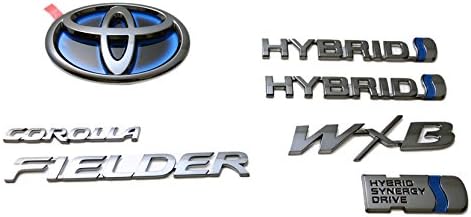 NKE16 Fielder latter half (for hybrid cars) black onyx emblem 7-piece set