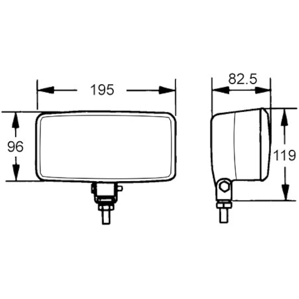 Hella 005700901 550 Series 12V/55W Halogen Phog Lamp Kit