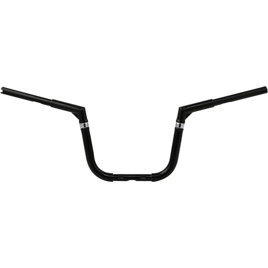Adjustable 12 inches. Fat mini ape handle barkit black finish