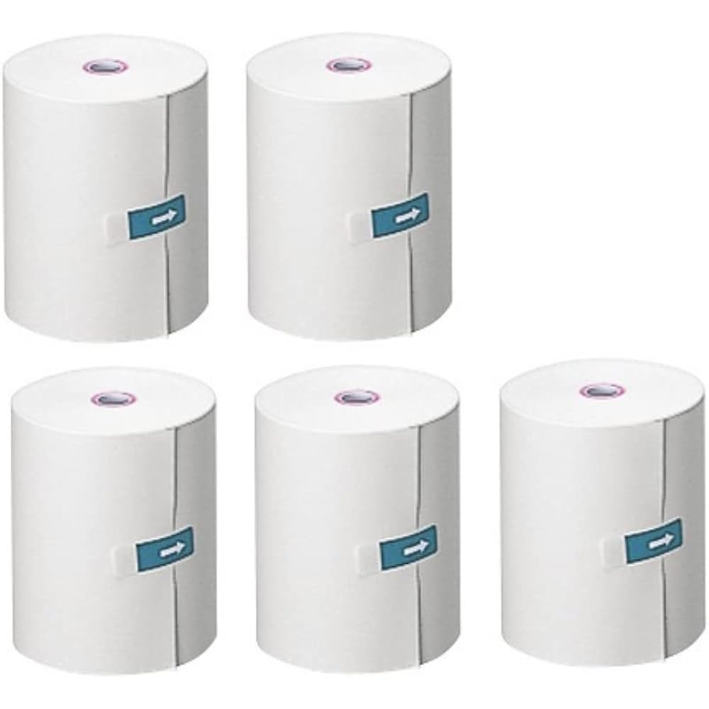 Polyethylene paper for A&D TM-2657・HV-CP・HW-CP (5 rolls included) AX-PP147-S