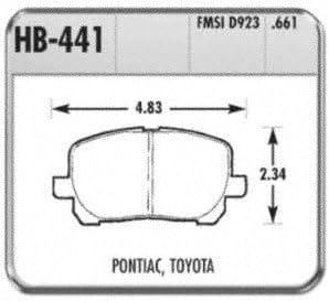 Hawk Performance HB441F.661 HPS Performance Ceramic Brake Pad
