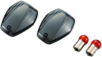 POSH Motorcycle Supplies Custom Turn Signal Lens Set CBR1000RR('04~'05) CB1300SF('03~'05) CB400SF SPEC3('04~'05) Others Smoke 058079