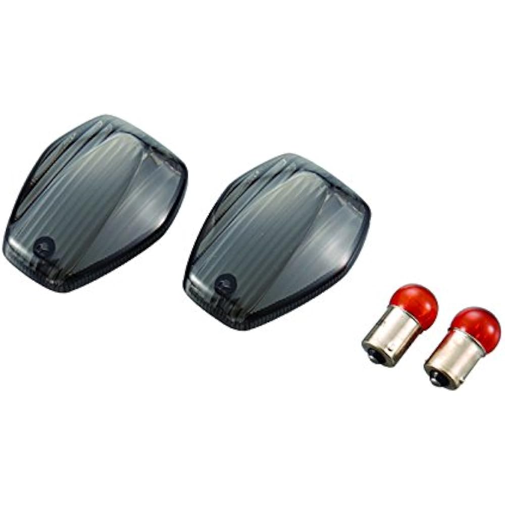 POSH Motorcycle Supplies Custom Turn Signal Lens Set CBR1000RR('04~'05) CB1300SF('03~'05) CB400SF SPEC3('04~'05) Others Smoke 058079