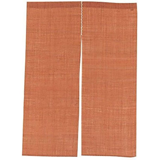 Ichinomiya Real Hemp Curtain Manyo Plain Kabairo 100% Hemp Japan YNL96