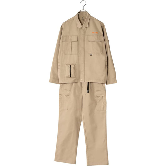 [D-O-D] Campano Sagyoggi Polycotton Fabric Bonfire Wear Top and Bottom Set