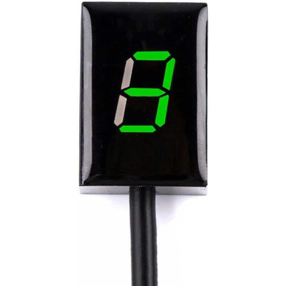Speed Display Meter Motorcycle Gear Indicator 1-6 Speed Gear Indicator Accessories Kawasaki ER-6F KLE650 Ninja 250R Ve-rs-ys 1000 Z650
