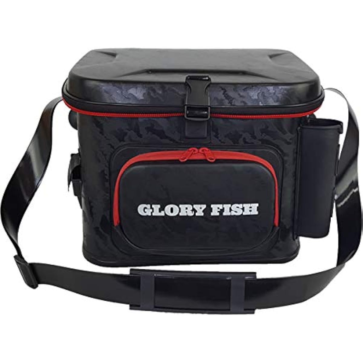 [Glory Fish] Tackle Bag GLORYFISH Light Game Tackle Bag Black Camo BA-001