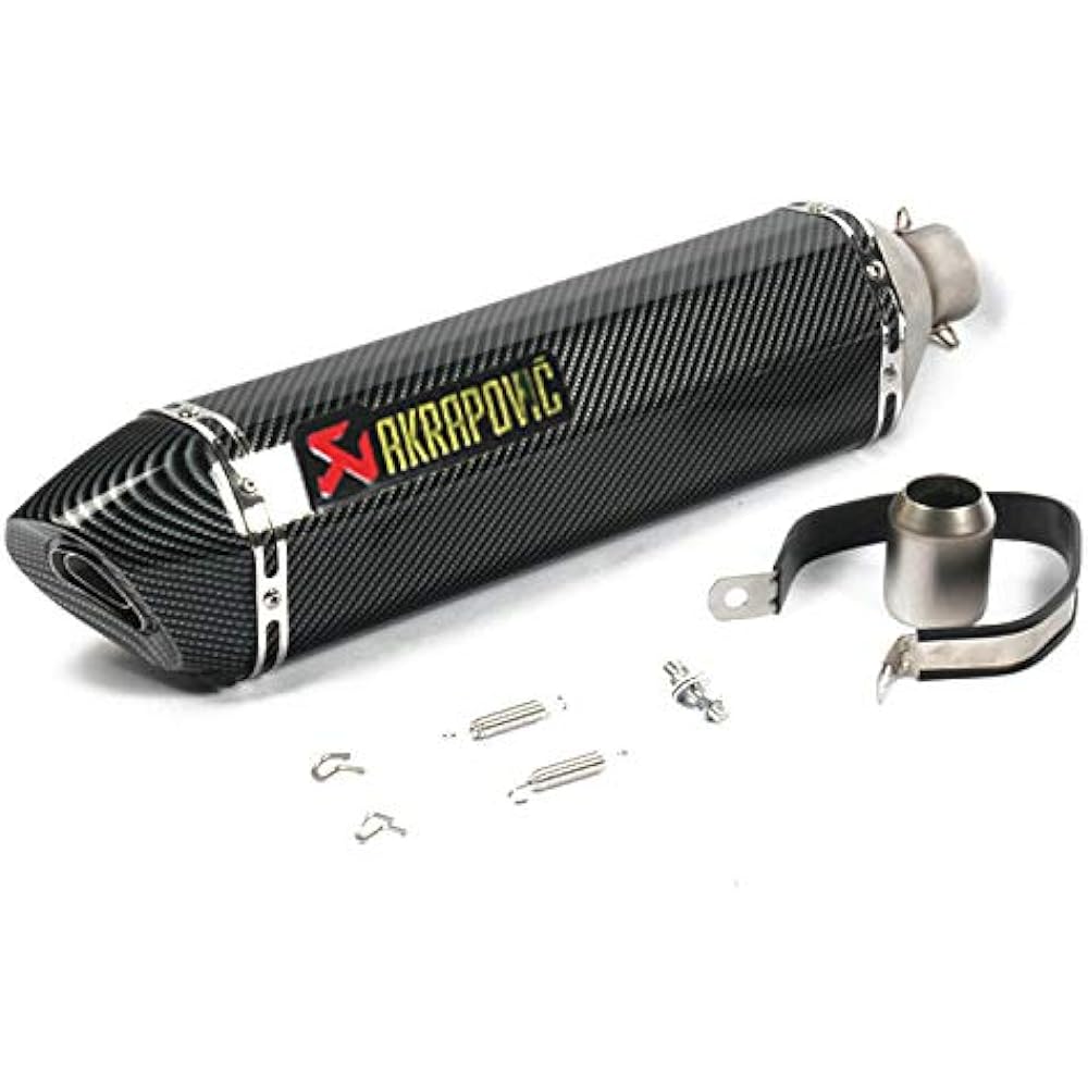 Bike slip-on muffler bike silencer general purpose 50.8mm length 570mm