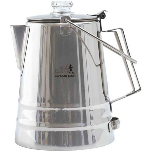 OUTDOOR MAN Percolator 2.1L KODS-21AV BBQ Outdoor Glamping Coffee