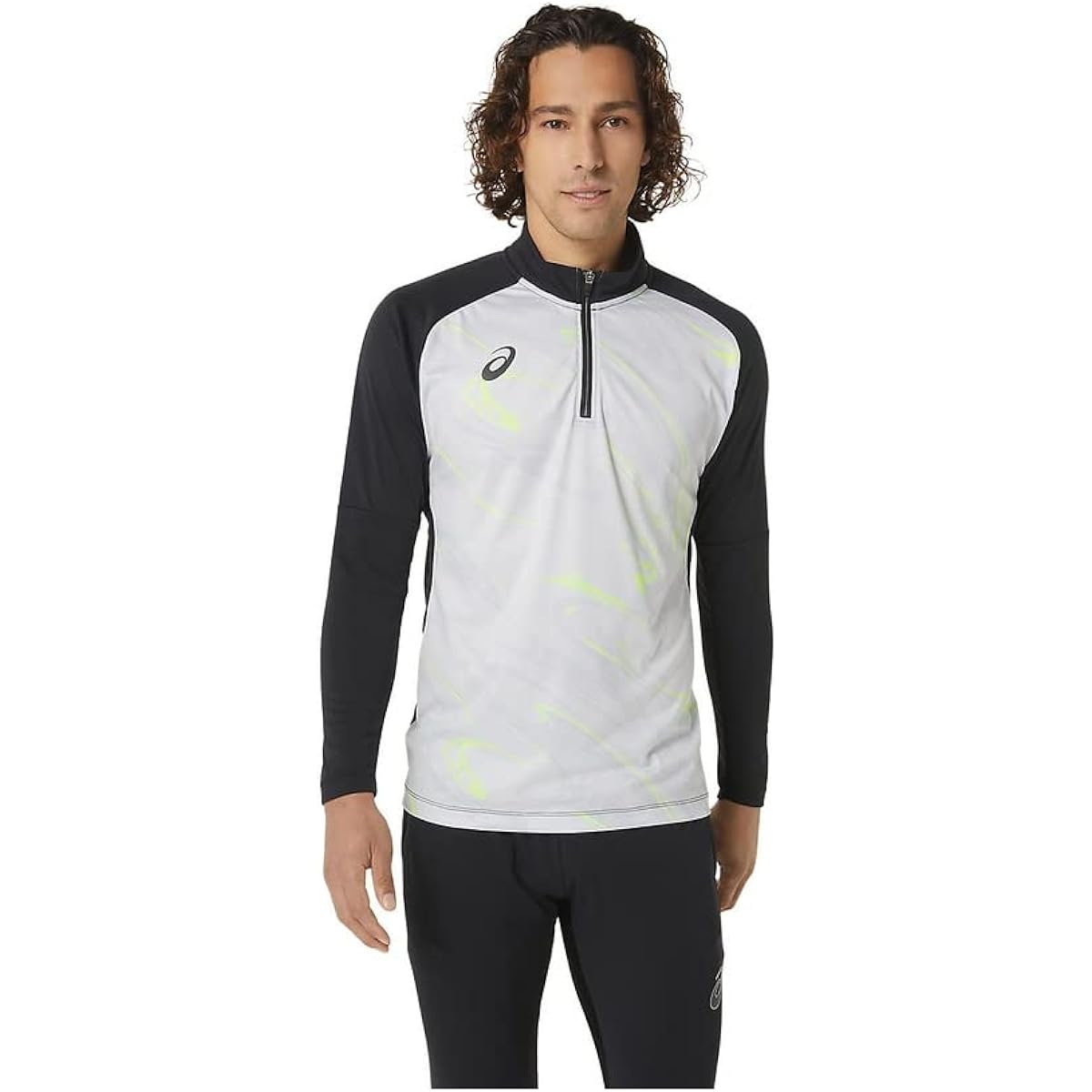 [ASICS] Soccer Wear Dry Half Zip Training Jacket 2101A216 Men's