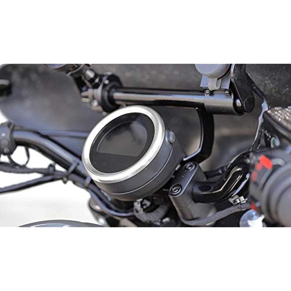 Kijima Motorcycle Bike Parts Meter Ring Rebel 250/500 ('20-) CL250/500 ('23-) Steel Chrome Plated HONDA 203-5261