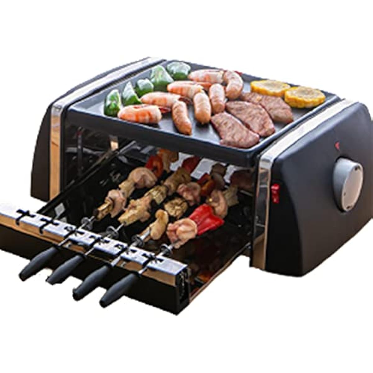 Automatic rotating grill with hot plate 1 unit Rotating grill SC-T666 Yakitori Yakitori Home appliance Width approx. 41 x Depth approx. 35.5 x Height approx. 14.5 Housework Yarrow