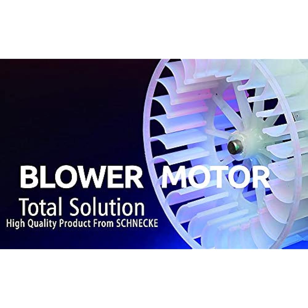 SCHNECKE Front AC heater blower motor conform Nissan (08-13 Rogue) (07-12 SENTRA) 27225ET10A, 27225JM01B