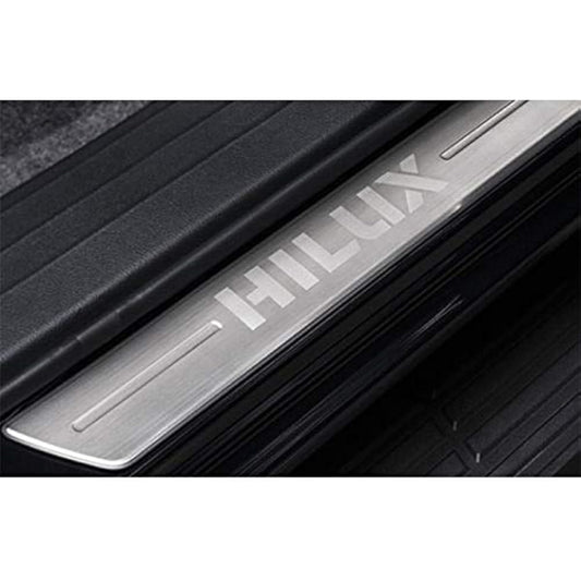 Hilux HILUX Toyota Genuine Side Step Garnish, Kicking Plate, Scuff Plate, Genuine Export Specifications, TOYOTA GENUINE PARTS