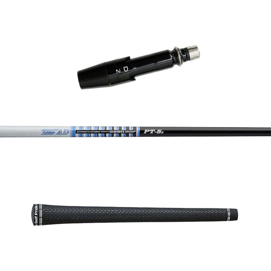 GRAPHITE DESIGN TOUR AD PT-6 Wood golf shaft Shaft with sleeve for Titleist Flex: S Grip: Tour velvet rubber 360