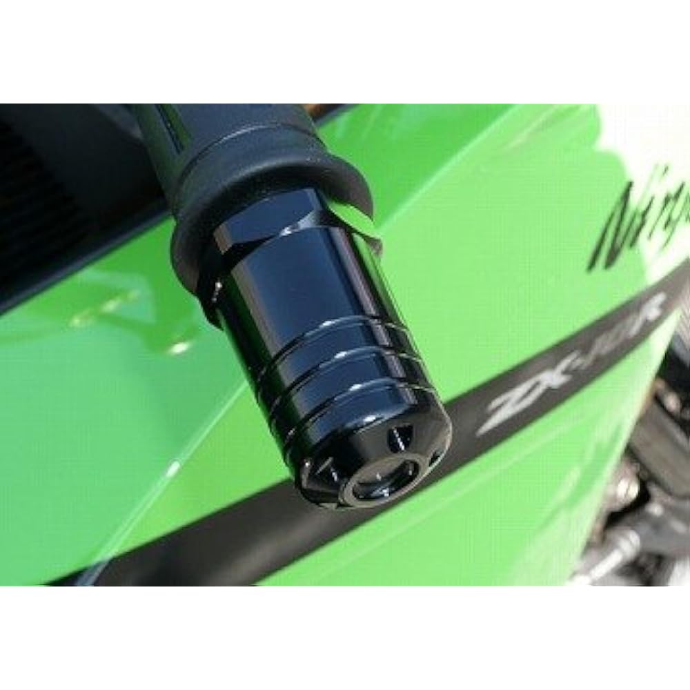AGRAS Bar End Outer Diameter φ35 One Piece Type Silver ZX-10R(06-11) ZX-6R/RR(09-12) 300-478-000S