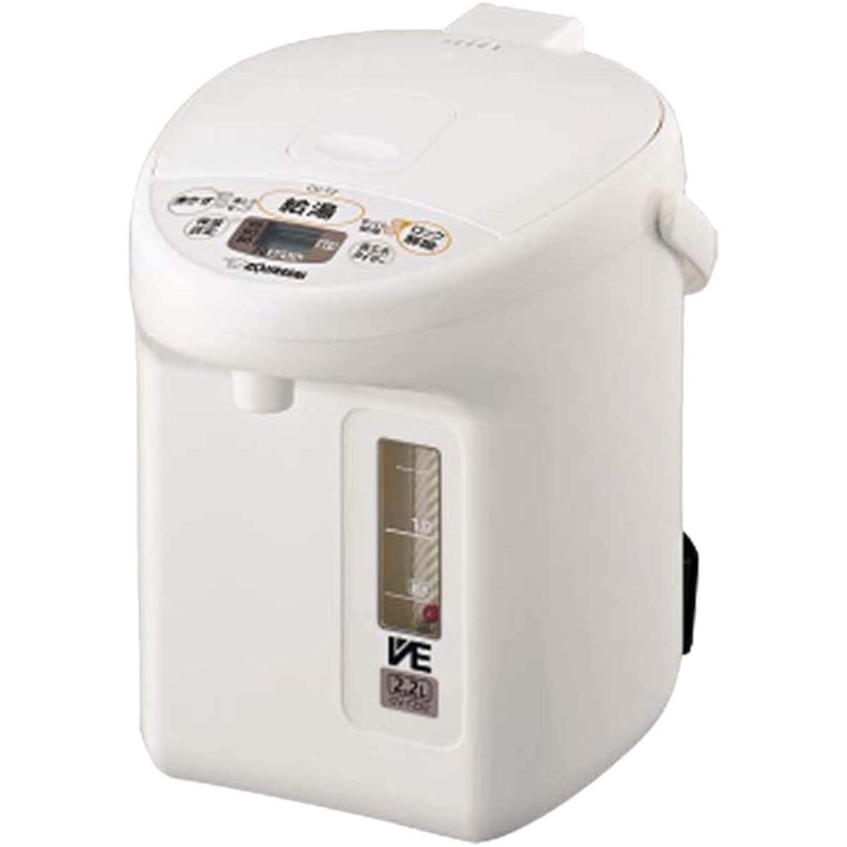 Zojirushi Microcomputer Boiling VE Electric Magic Bottle 2.2L White ZOJIRUSHI Yutosei CV-TZ22-WA