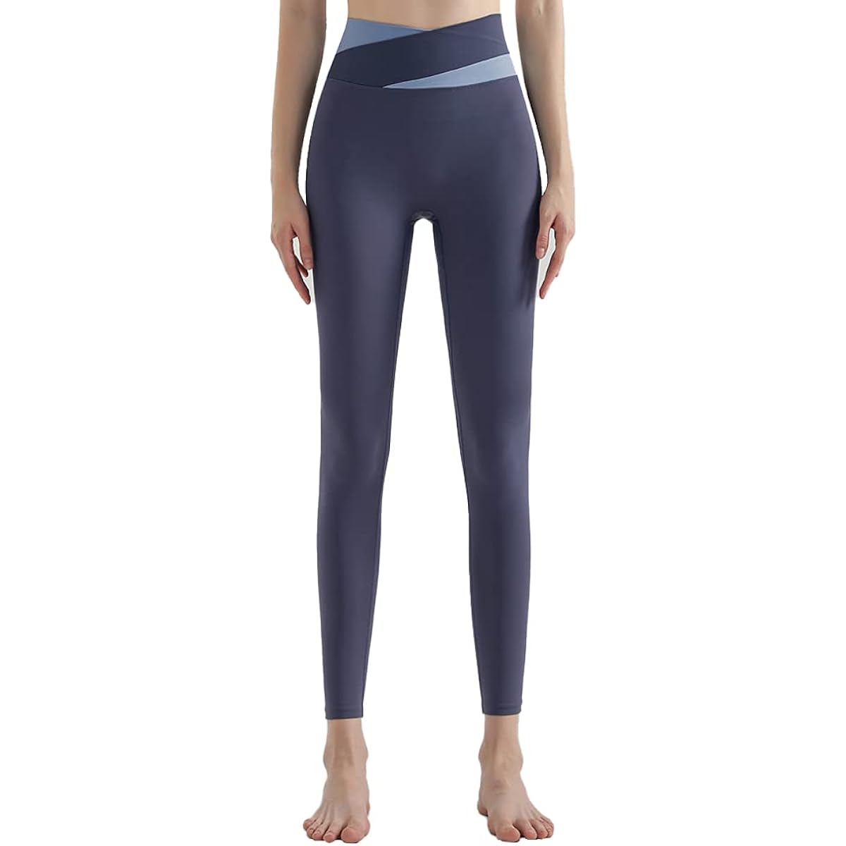 [MORGEN SKY] Women's Yoga Wear, Yoga Pants, Long Pants, Pilates Wear, High Waist, Pip Up, Sweat Absorbent, Quick Drying, Breathable, Stretch, Long Length, Leggings, Sports Tights, Gym, Fitness CK25