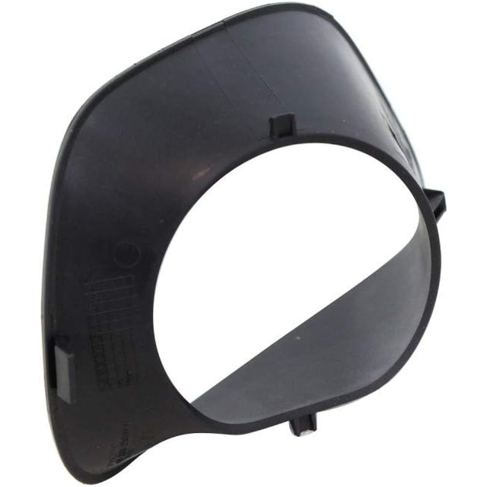 CARLIGHTS360: Jep Grand Cherokie Fog Light Besel Cover 2011 2012 2012 for Pair Ride Seat and Passenger Seat CH1038120 + CH1039120