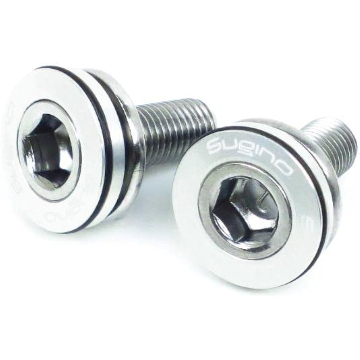 Sugino CPB [CPB Crank Dust Cap] 2 pieces Silver M8 x 18mm