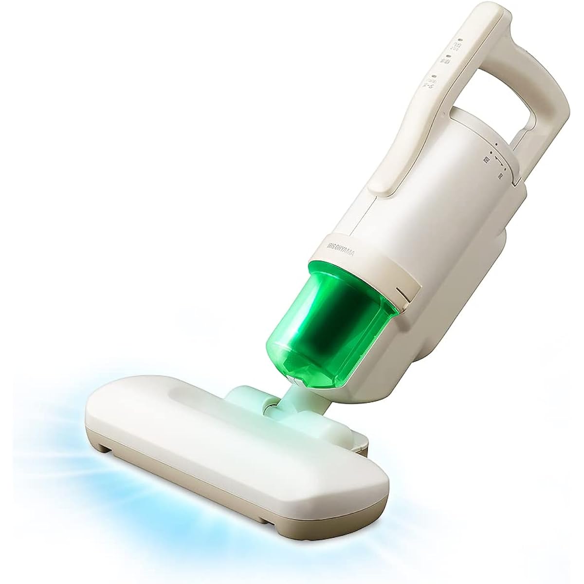 [High Power Model] IRIS OHYAMA Futon Cleaner High Power Anti-mite Wide Head Dusting Approx. 14,000 times/min FCA-22H-C Ivory