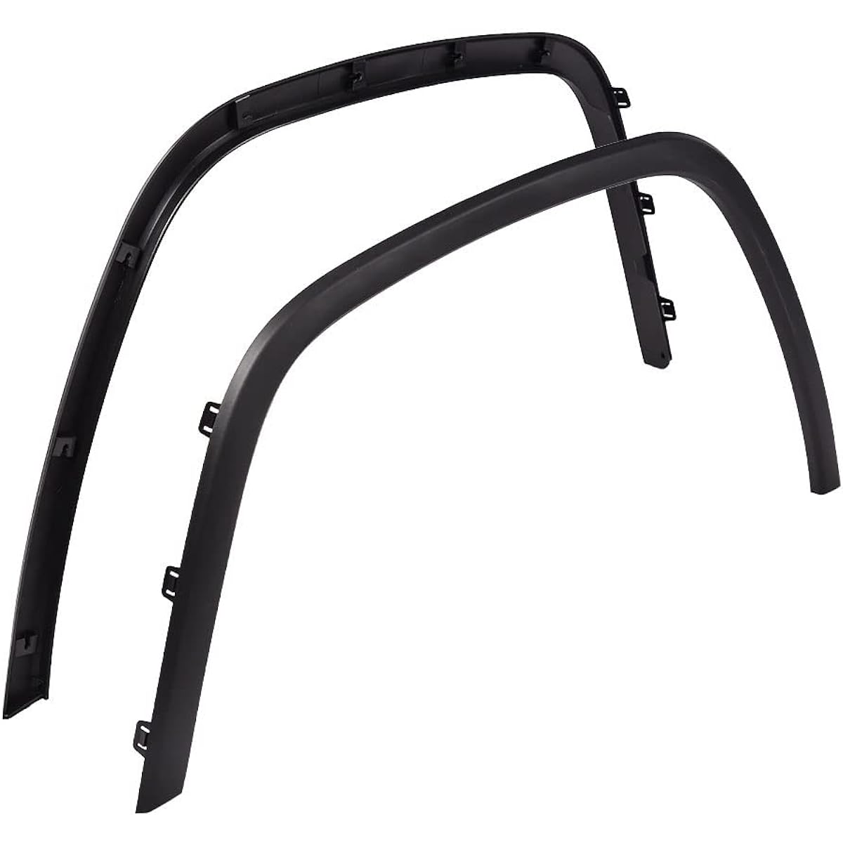 G-PLUS Fender Flare Joup Grand Cherokey 2011-2016 Front Wheel Opening Molding Trim Black (Front Driver & Suppira Site side)