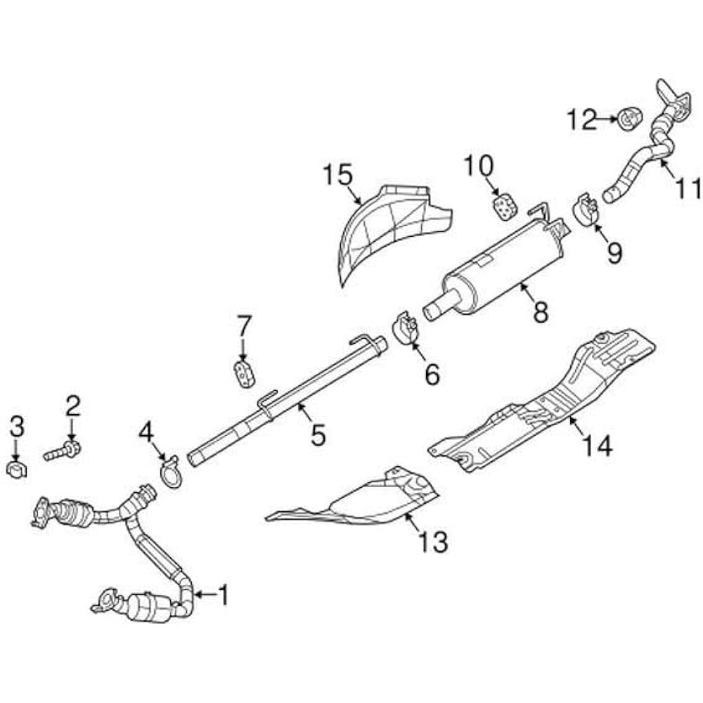 Mopar 5210 3718AB exhaust system hanger
