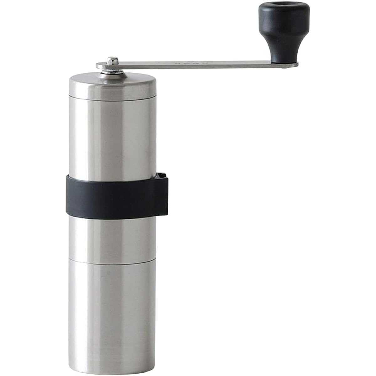 Coffee Tools KOGU Shimomura Planning Coffee Mill Powder Control Mill [Made in Japan] Stainless Steel Grinder Hand-Grinded Ceramic Blade Coarseness Adjustment Fine Powder Removal Slim Outdoor Gift 41286 Tsubame-Sanjo