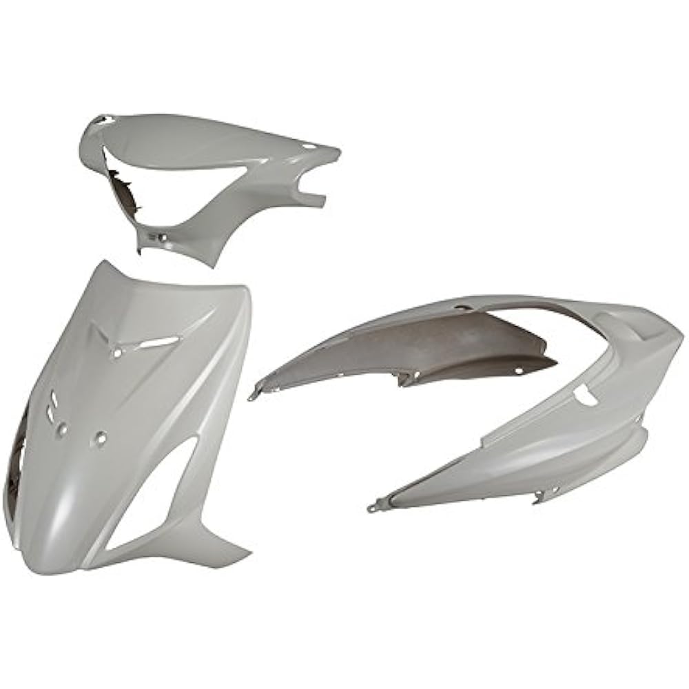 Bike Parts Center Exterior Set 3 Piece Set White White Cowl Painted Genuine Type Suzuki Address V125S CF4MA 315501