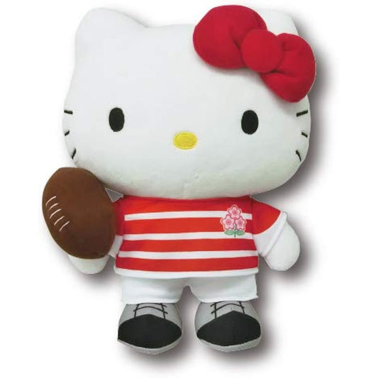 Hello Kitty Japan Rugby National Team Stuffed Animals M