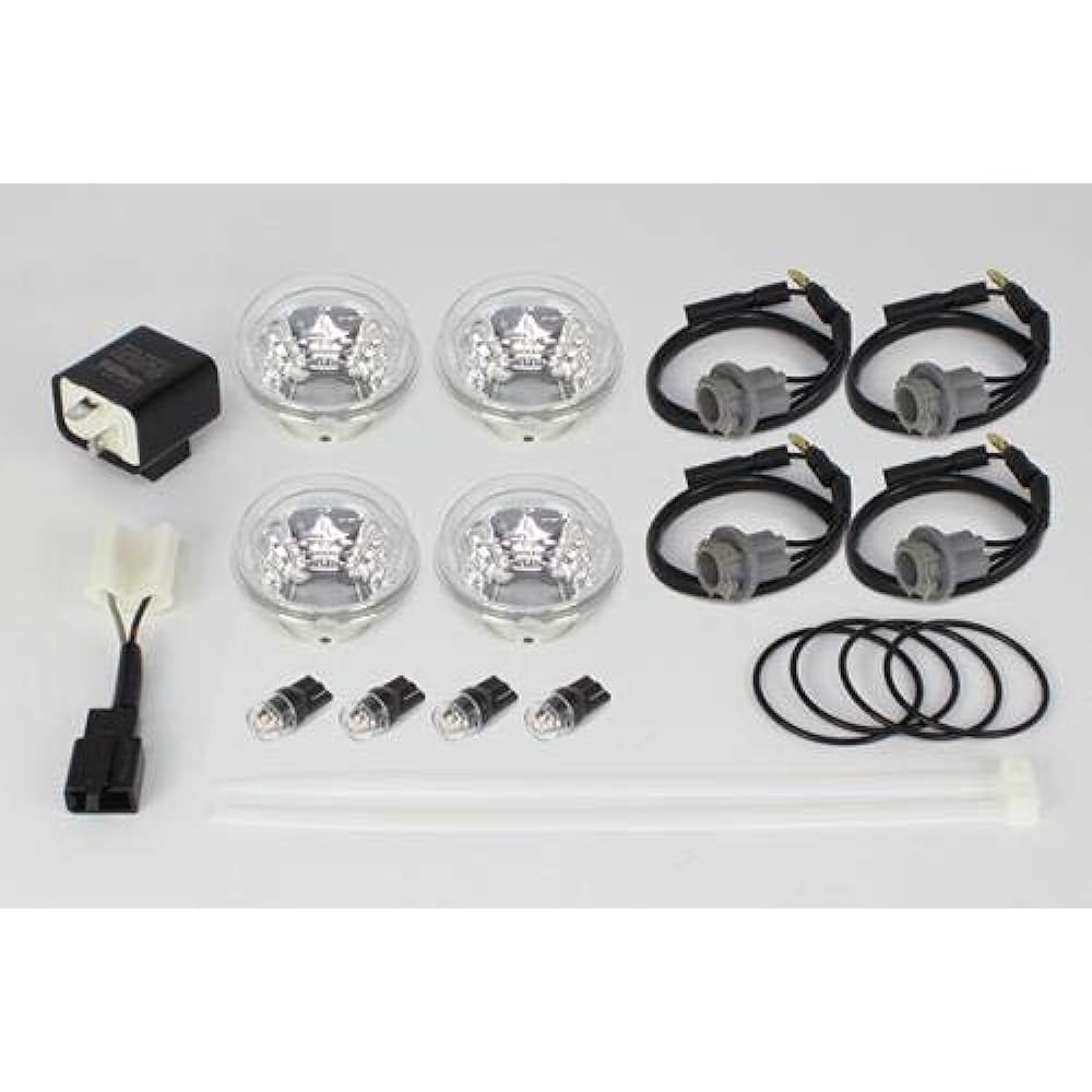 Special parts Takegawa Blaze Turn Signal Set of 4 Clear Lens Monkey 125 (JB02) 05-08-0465