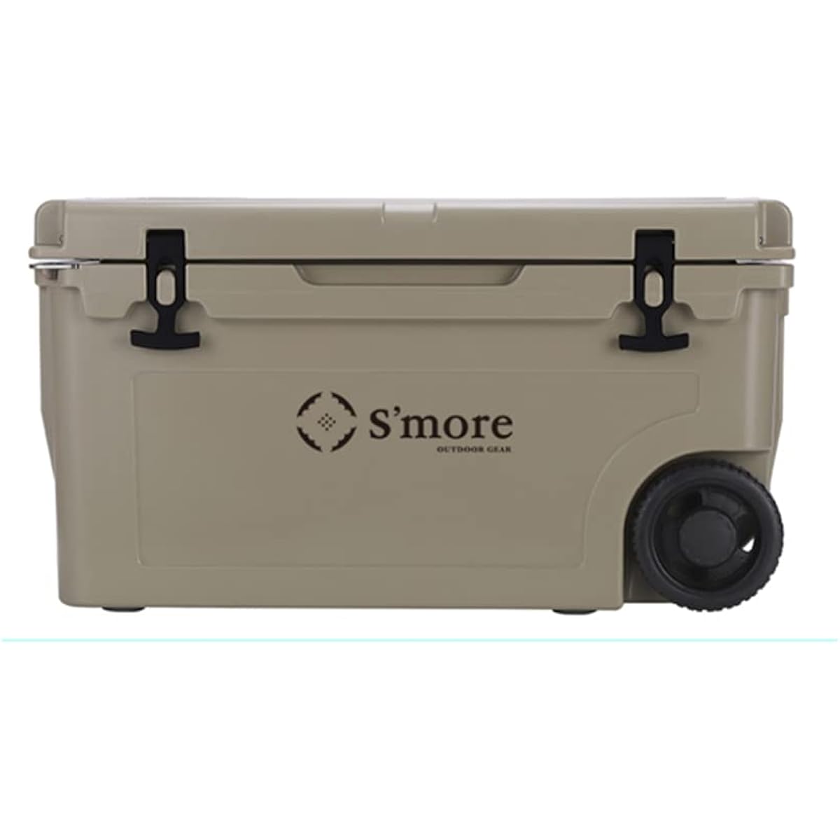 S'more Becool cooler box55 Cooler box Large with casters 52L/55QT 52 liters Hard cooler box Camping Fishing Outdoor Sports Stylish Cold insulation Cold pack included Mobile