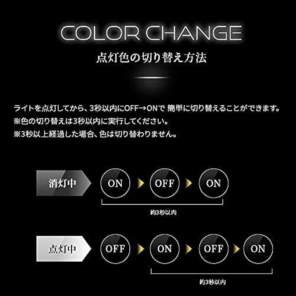 Nippon Lighting [2 Color Switching] LED Car Fog Light, Japanese LED Fog Light, PSX26W, Color Change, 6000K, White (3,800 lm), 2,800 K, Yellow (3,200 lm), Vehicle Inspection Compatible, 2 Year Warranty
