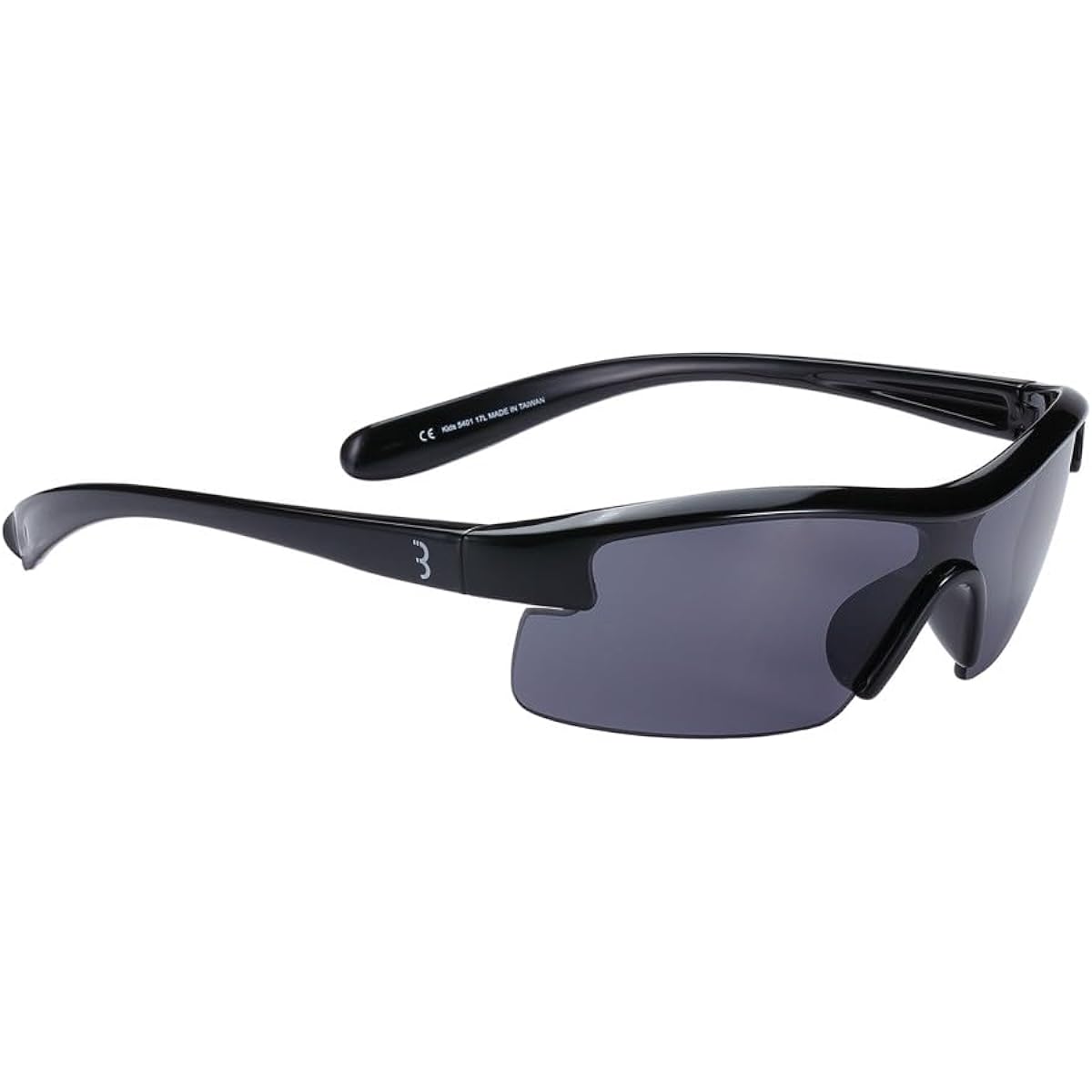 BBB Sunglasses BBB Kids Glossy Black PC Smoke Lens BSG-54