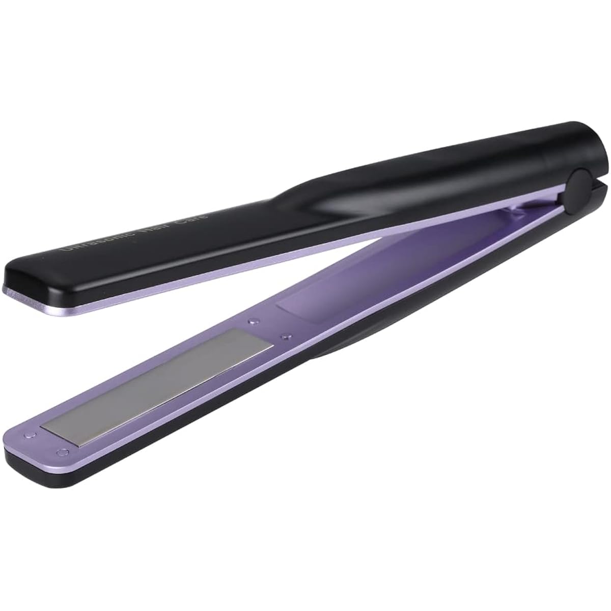 Ultrasonic Curling Iron Ultrasonic Far Infrared Hair Care Treatment USB Rechargeable Curling Iron Cordless Heat Resistant Popular Hair Portable Mini Curling Iron Beautiful Hair Frizz Care Home Use (Purple)