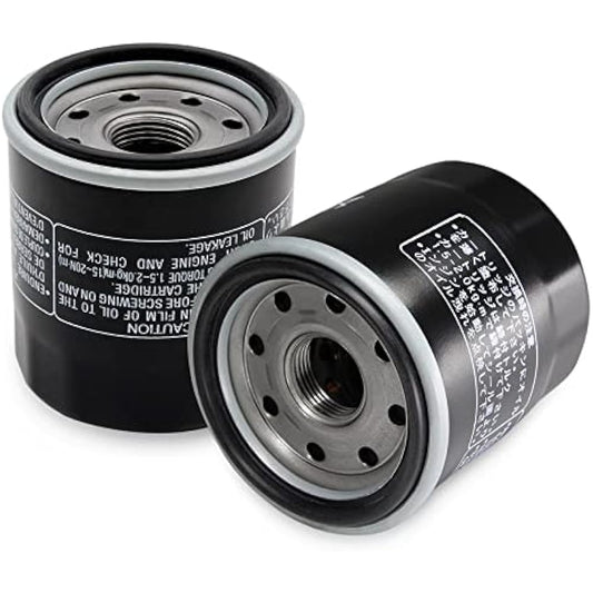 Oil Filter Kawasaki VN250 Vulcan Nomad VN400 VN750 VN800 VN900 VN1500 Means Streak VN1600 Vaquero VN1700 Voyager VN2000 (Updated Accessories) (Color: 2pcs)