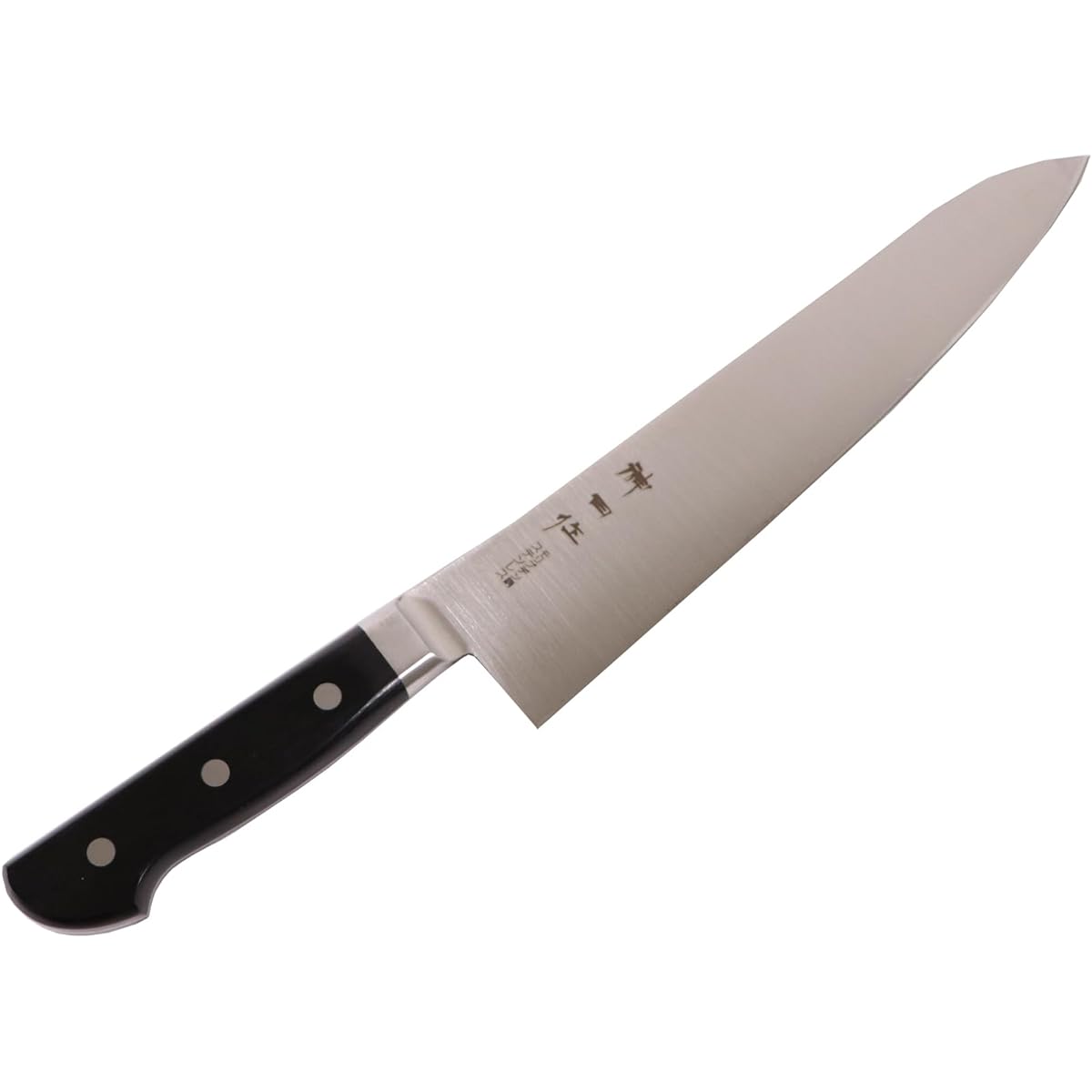 Kanda Kanda Gyuto 24cm Made in Japan Commercial Knife with Base Molybdenum Steel Black Plywood 129086