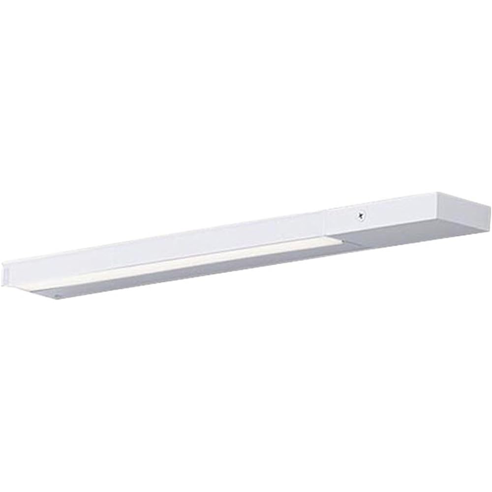 Panasonic LED Slim Line Light Directly Mounted on the Wall, Powered On, Warm White LGB50804LE1