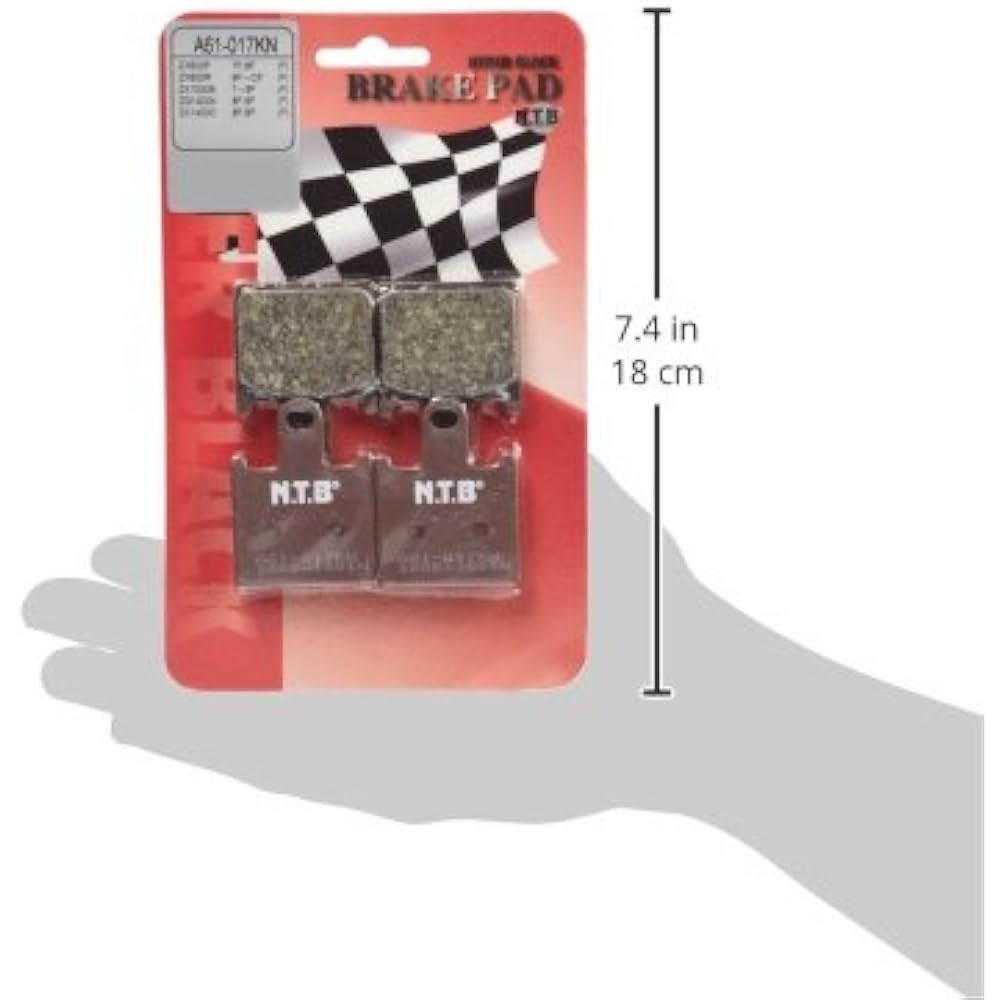 NTB brake pad mainly for Kawasaki vehicles A61-017KN