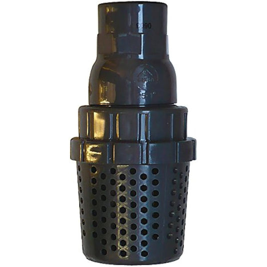 HS valve U-PVC HS ball foot valve VP560 Screw-in type Port size 25A Model VP560N25