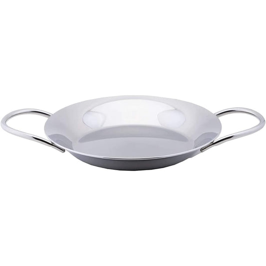 Miyazaki Seisakusho Object Paella 30cm Made in Japan 5 Year Warranty IH Compatible Lightweight OJ-79 Silver