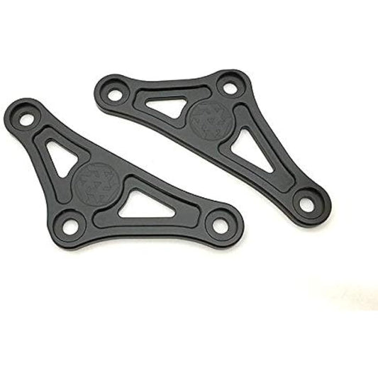 K-FACTORY Link Plate Z900RS Black Left and Right Set Machined Duralumin 179VZBN007R